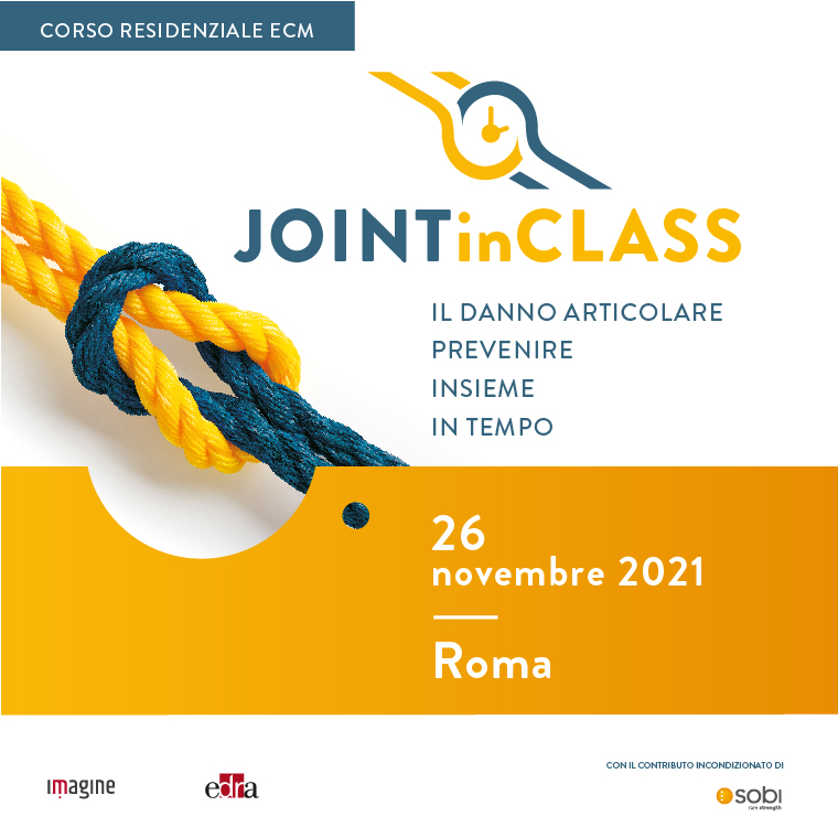 ”JOINTinCLASS”, Il danno articolare. Prevenire. Insieme. In tempo.